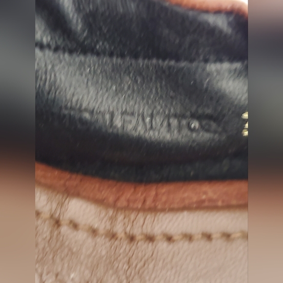 Burberry Brown Nova Check Fabric & Leather Buckle Detail Scrunch Ballet Flats 38 - Picture 9 of 13